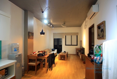 Apartment in first floor for rent in Nghi Tam street, Tay Ho, Hanoi.